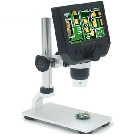 電子デジタルビデオ顕微鏡 ポータブルLED 拡大鏡 600 X 4.3メガピクセル LCDディスプレイ携帯電話のメンテナンス