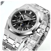 海外限定モデル★BINKADA 海外高級ブランド 輸入腕時計 機械式 クロノグラフ コンプリートカレンダー サファイアガラス ステンレス