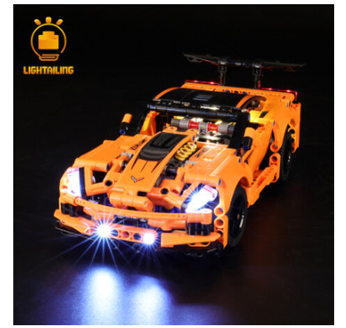 レゴ 42093 シボレー コルベット ZR1 互換 LEDライトキット バッテリー