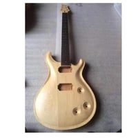 PRSタイプ マホガニー 未塗装 ギターボディ・ネックキット 高品質 DIY