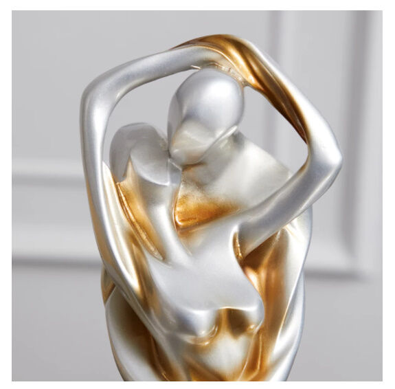 オブジェ】 置物 北欧インテリア 彫刻 ダンサー カップル 恋人 アート