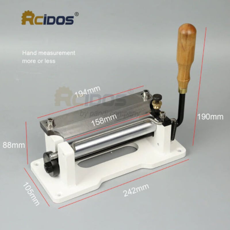 業務用 DIY 手動革漉き機 レザースプリッター 刃幅15cm 6インチRCIDOS