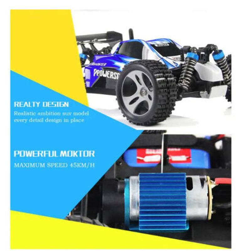 1/18バギーラジコン２台 1/10 EP 2WD バギー 組立キット アルティマSB デューンマスター