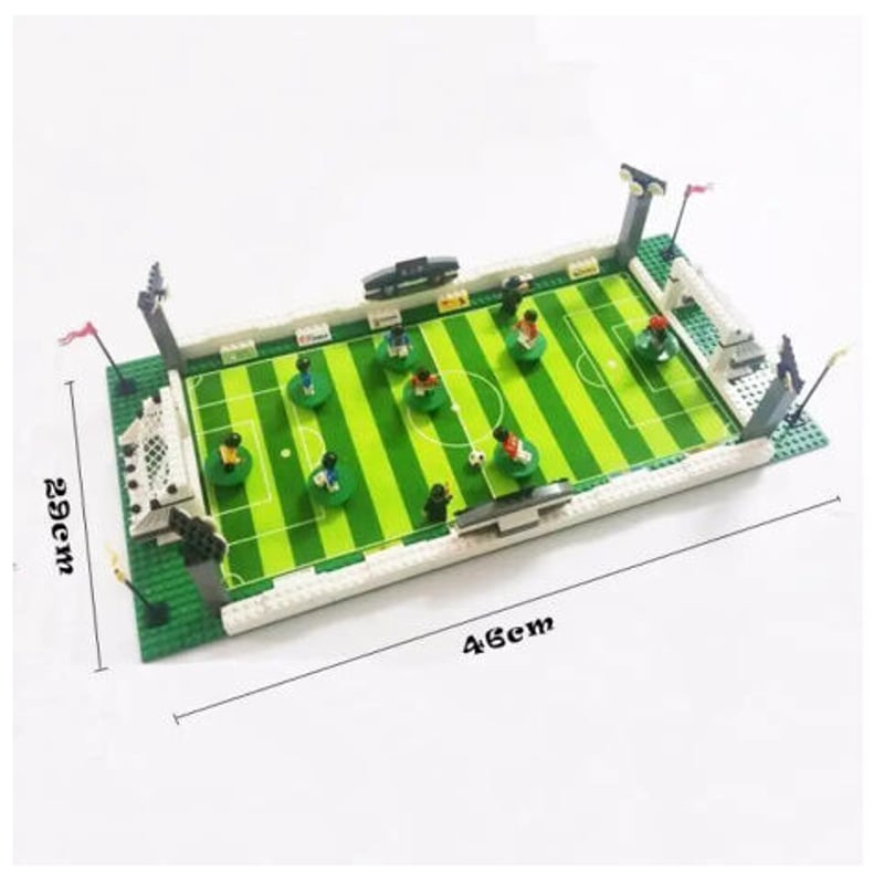 LEGO レゴ 互換 381pcs ワールドカップ サッカースタジアム ミニフィグ