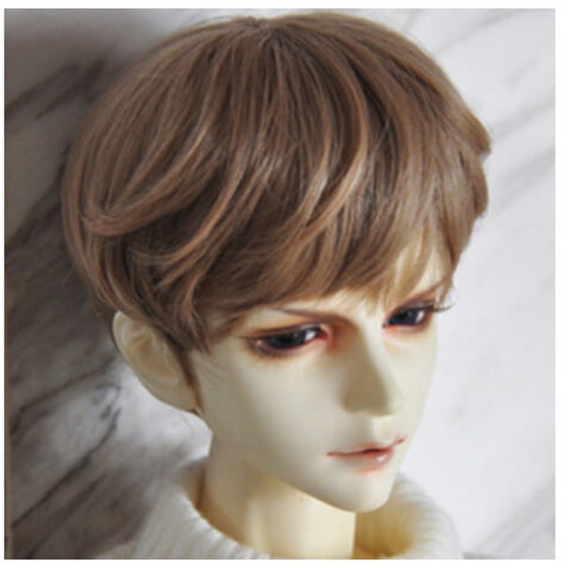 BJD ウィッグ サラサラ ショートヘア 人形用 球体関節人形 カスタム 