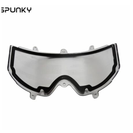 SPUNKY ペイントボール マスク フルフェイスマスク サバゲー ゴーグル エアガン フェイスガード ミリタリー 二層防曇 スペアレンズ付き 2色展開