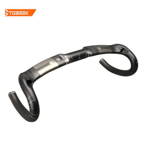 TOSEEK フルカーボン ハンドルバー マットブラック 400/420/440mm