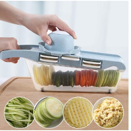 スライサー おすすめ 野菜カッター 手動 多機能 ポテトチップス 千切り みじん切り 薄切り ステンレス シュレッダー 野菜 洗いやすい 簡単 人気 家庭用 業務用にも 選べる4色