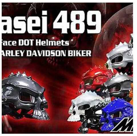 ドクロ スカル スタイル ヘルメット 半ヘル スノボ スノーボード