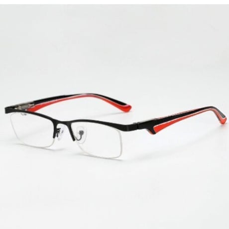 ステンレス鋼    ファッション ハーフ フレーム 老眼鏡