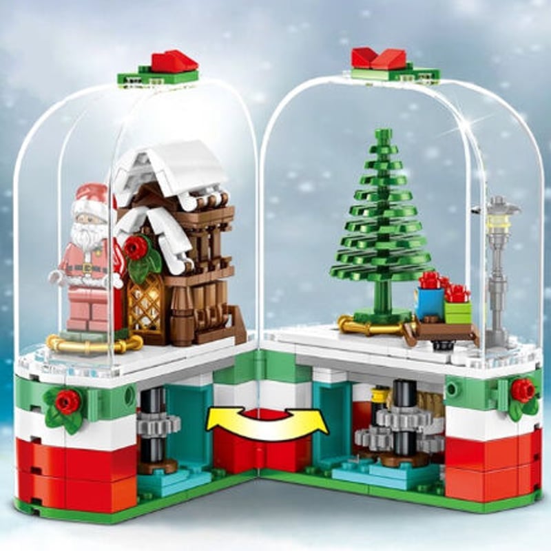 レゴ互換 クリスマス アドベントカレンダー サンタクロース ツリー 木