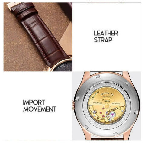 SALE【CARNIVAL】C19 自動巻腕時計　ホワイト CARNIVAL】C19 自動巻腕時計 ホワイト 楽天市場】CARNIVAL（性別