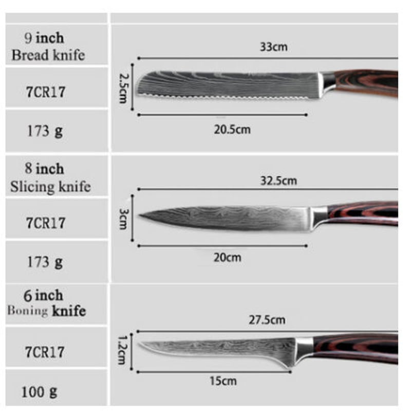XITUO 骨スキ包丁 調理ナイフ 高級 6インチ プロ 切れ味抜群 よく