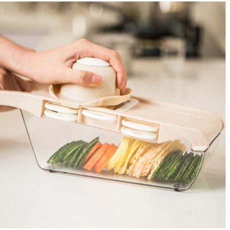 スライサー おすすめ 野菜カッター 手動 多機能 ポテトチップス 千切り みじん切り 薄切り ステンレス シュレッダー 野菜 洗いやすい 簡単 人気 家庭用 業務用にも 選べる4色