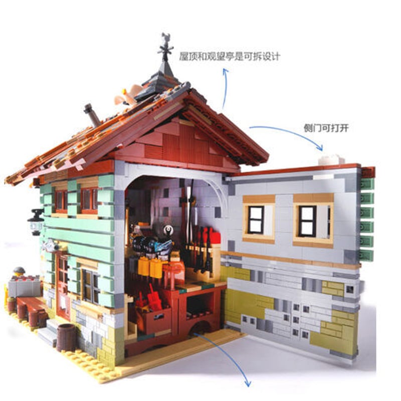 レゴ 21310 つり具屋 レトロ 互換 アイデア LEGO風 | World Planet  