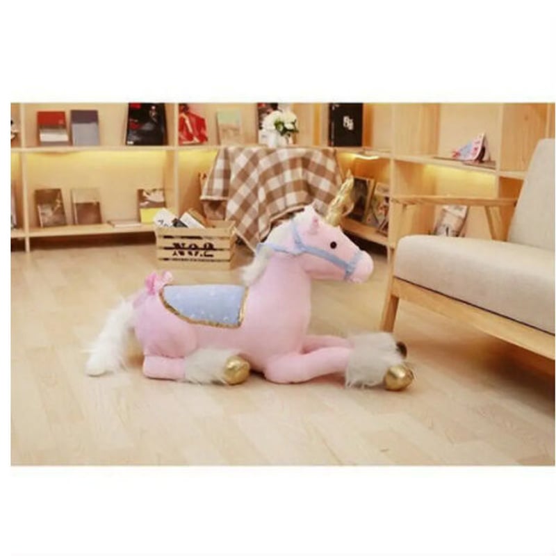 ユニコーン かわいい ぬいぐるみ 大きい 85cm 巨大 ビッグサイズ
