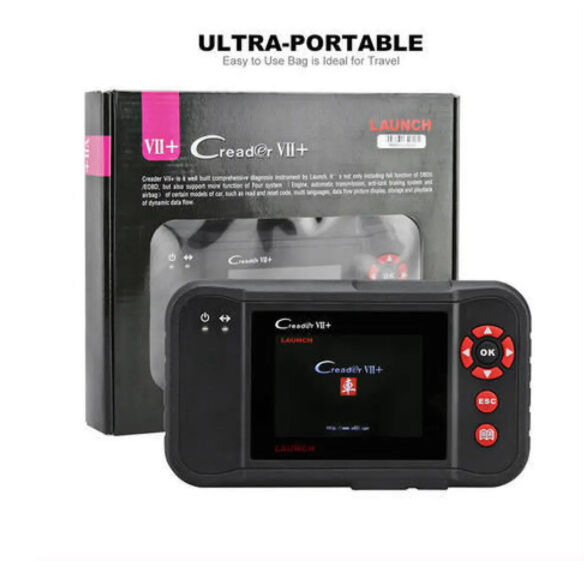 Launch X431 Creader VII+ 故障診断機 OBD2スキャナー 車両コードリ