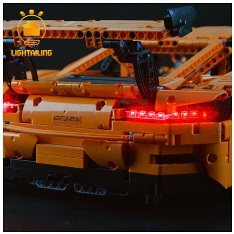 レゴ テクニック 42056 ポルシェ 911 GT3 RS 互換 [LEDライトキット+