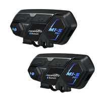 インカムバイク Bluetooth ヘッドセット 2個セット Fodsports M1-S pro 8 人対応 防水 無線 オートバイ ヘルメット インターホン