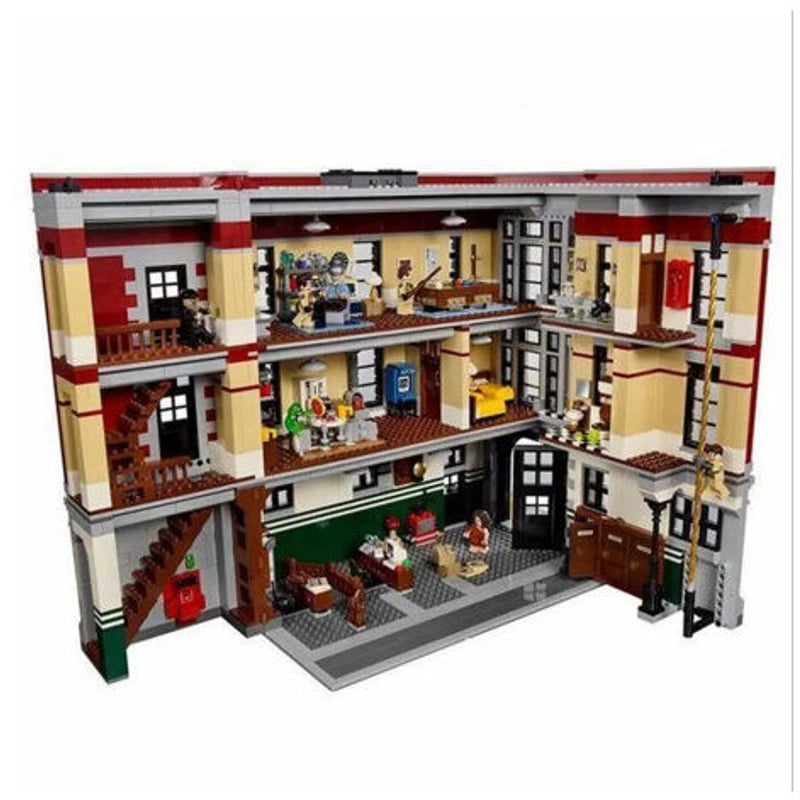 レゴ互換 75827 ゴーストバスターズ HQ(消防署本部) LEGO互換 レゴ互換 75827 ゴーストバスターズ HQ(消防署本部) LEGO互換