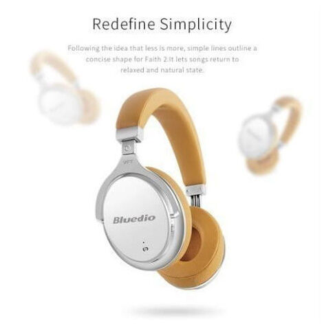 Bluedio F2 Faith 2 ワイヤレス ノイズキャンセリング ヘッドホン Blue