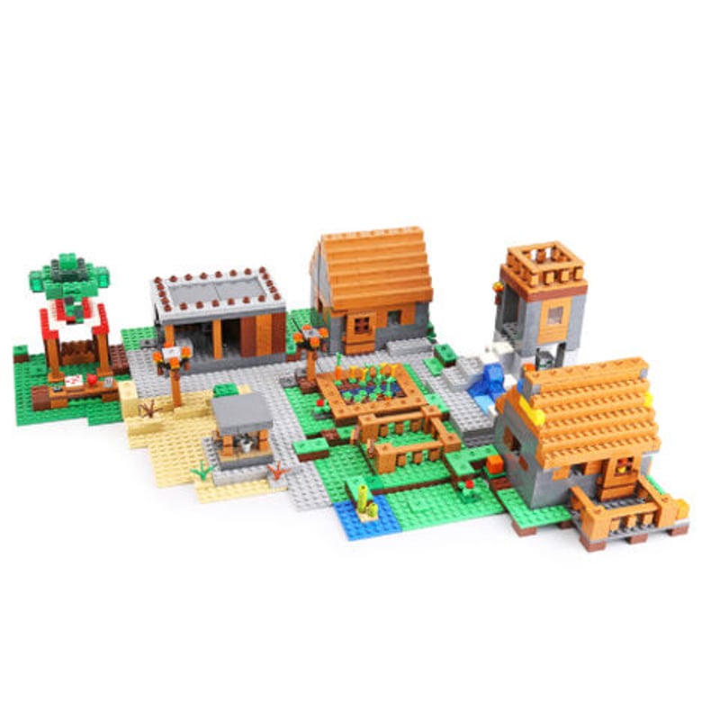 レゴ マインクラフト ザ・ヴィレッジ 21128 互換品 ブロック 1673