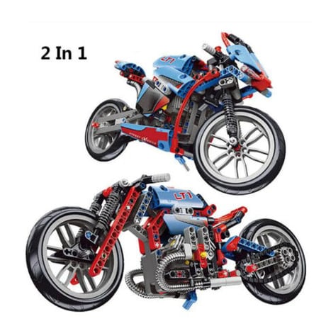 レゴ互換 テクニック オートバイ ８種類 バイク モトクロス アメリカンチョッパーバイク レーシングバイク ホビー LEGO互換品