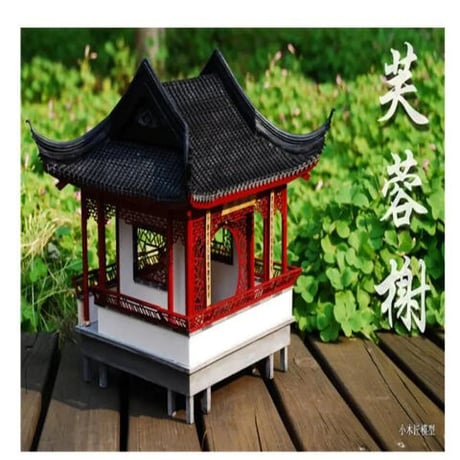 森と公園 フルールパビリオン 1/25スケール 神社 神宮 祭祀施設 鳥居 木製 模型 神道モデルキット プラモデル キット