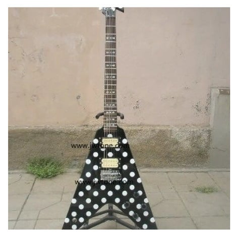 フライングV ランディローズ レプリカ ノーブランド オジー オズボーン エレキギター ギタリスト バンド コレクション アイテム