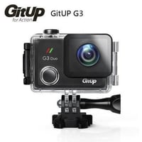 スポーツアクションカメラ【GITUP G3 DUO PRO PACKING】 2160p 128GB 2インチのタッチスクリーン 1200mAh 170°広角レンズ バッテリー容量