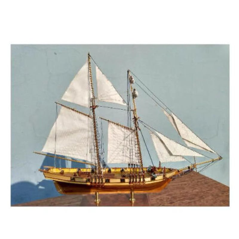 1/96 模型 木造船 模型キット 木製 船 組み立て 帆船 戦艦 ボート