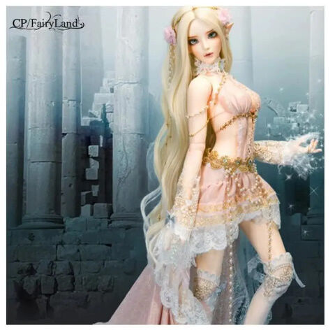 エルフ 妖精 1/3 ラバーボディー BJD 高品質 62.5 cm 球体関節人形