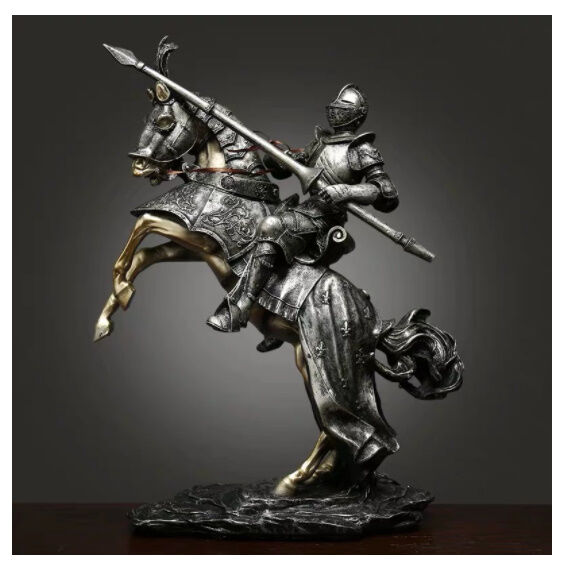 人形　騎士　イタリア　オブジェ　置物　インテリア　工芸品　美術品　A1486 original