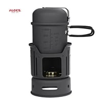 アルコールストーブ 自炊 登山 ハイキング 調理器具 アウトドア ポータブル ポットボウル ハイキング 炊飯 調理 キャンプ