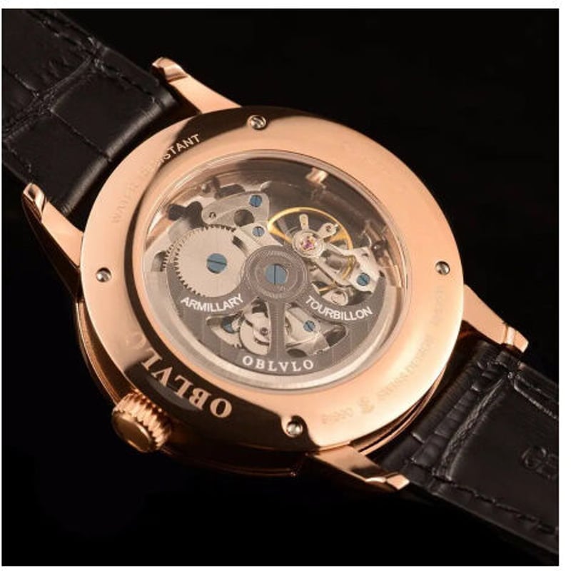 OBLVLO 自動巻 腕時計 高級トゥールビヨン HW style noobjf 海外