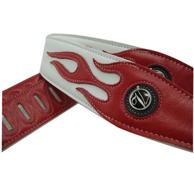 ハッセルぶレッドレザー ストラップ きらきらぷんぷん丸] レザー