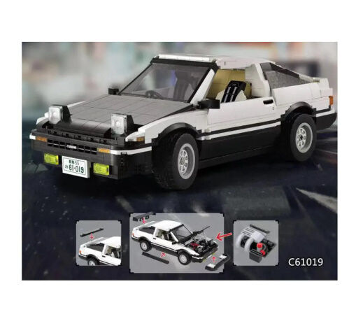 レゴ互換 レビン AE86 ラジコン仕様 1234ピース ハチロク ブロック
