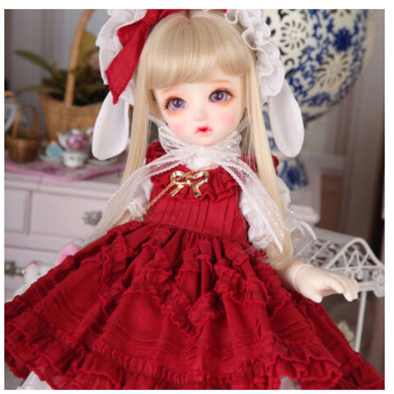 球体関節人形 BJD 1/6 フルセット 本体+眼球+服+靴+ウィッグ+