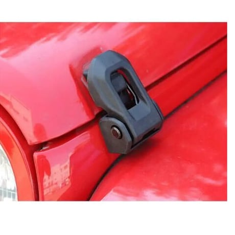 ジープ ラングラー 2007～ エンジンロック ボンネットラッチロックキャッチ ジープ ラングラー JK カーアクセサリー