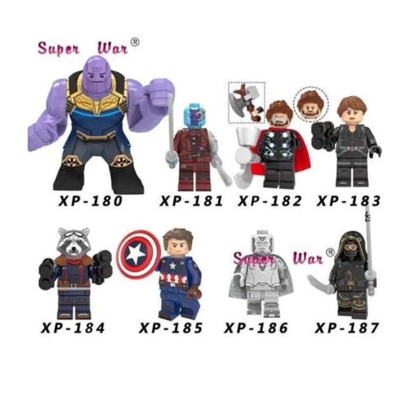 MARVEL マーベル アメコミ フィギュア 8体セット マーベル キャラクター スパイダーマン キャラクターコレクション 8体