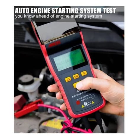 ANCEL BST500 12V & 24V 車 バッテリーテスター 自動車診断ツール（サーマルプリンター内蔵）