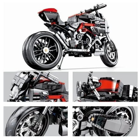 レゴ テクニック 互換品 ドゥカティモンスター 1200R 797 レゴ風 ブロック
