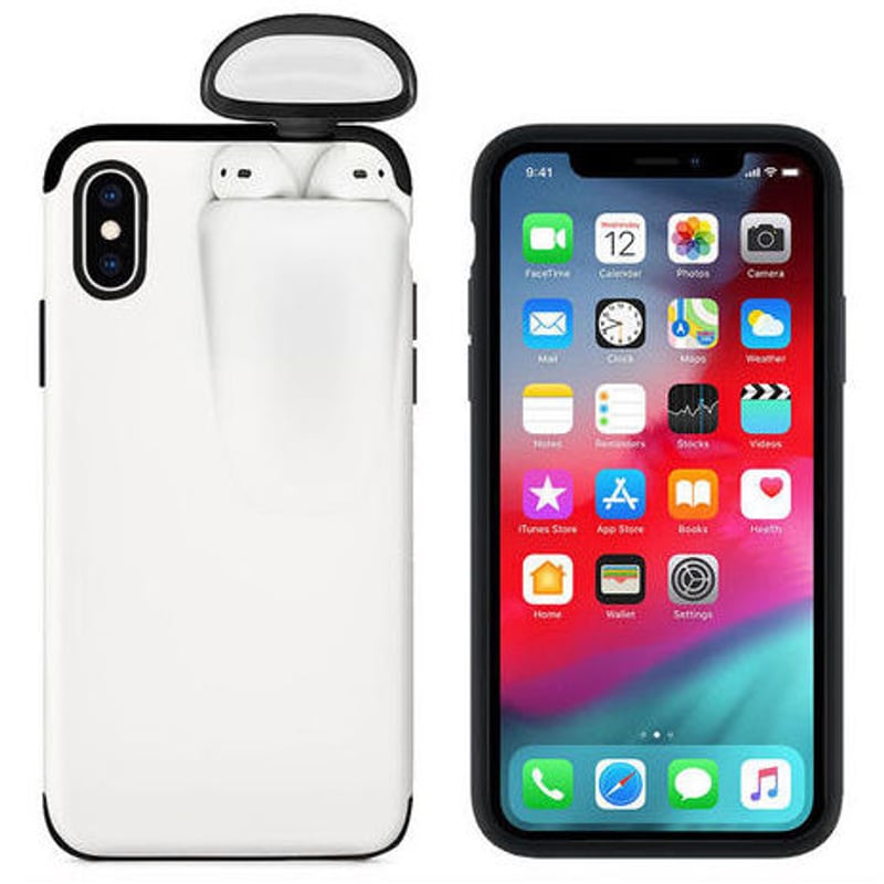 これは便利！ 2in1 AirPodsが収納できるiPhoneケース iPhone 11 Pr