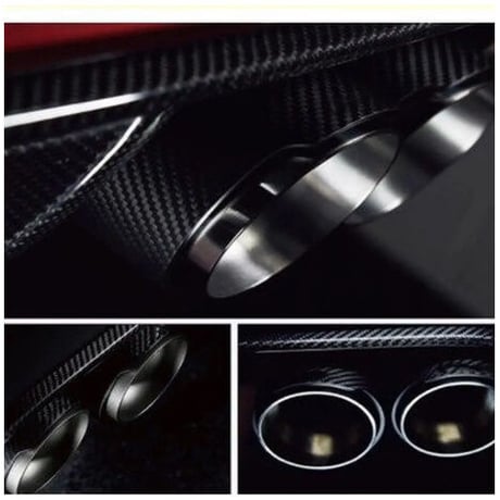 BMW 2個セット マフラーカッター Mスポーツルック Mパフォーマンス M3 M4 M5 f22 f23 f30 f31 f32 f33 f36 f10 f12 f13 e81等