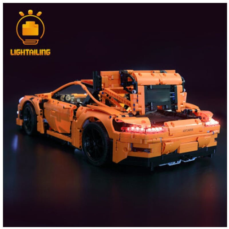 レゴ テクニック 42056 ポルシェ 911 GT3 RS 互換 [LEDライトキット+