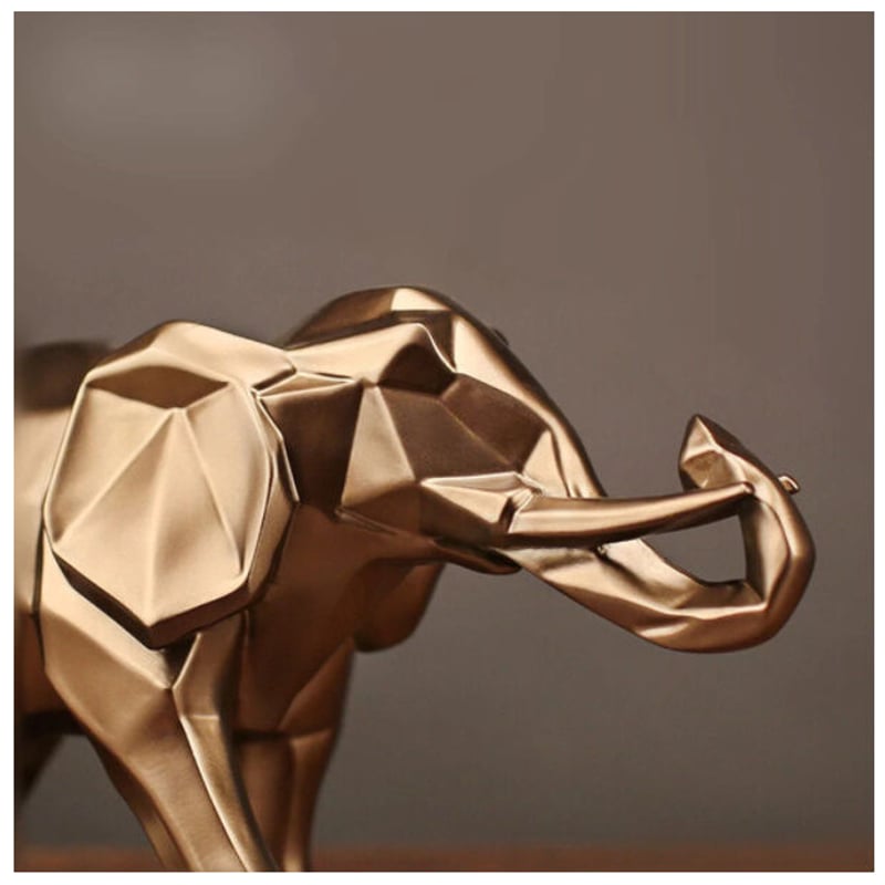 ゾウ 金属 北欧 オブジェ 置物 インテリア 工芸品 美術品 A3111 【公式