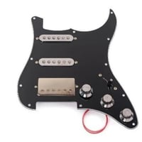 ハムバッカー ストラトキャスターピックガードとピックアップ回路一式 ssh アルニコ5 ストラト stratocaster 2色展開