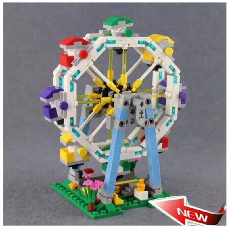 レゴ互換ブロック 観覧車 LEGO互換品 おもちゃ ホビー クリスマス 