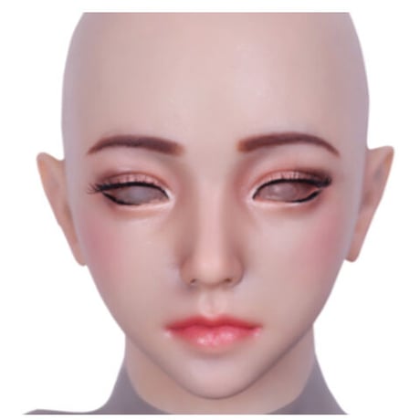 フィメールマスク 女装 シリコン マスク リアル 男の娘 仮装 変装 美人 仮面 メイク 女子 男性用 コスプレ 性転換 トランスジェンダー パーティー ハロウィン 選べる6色