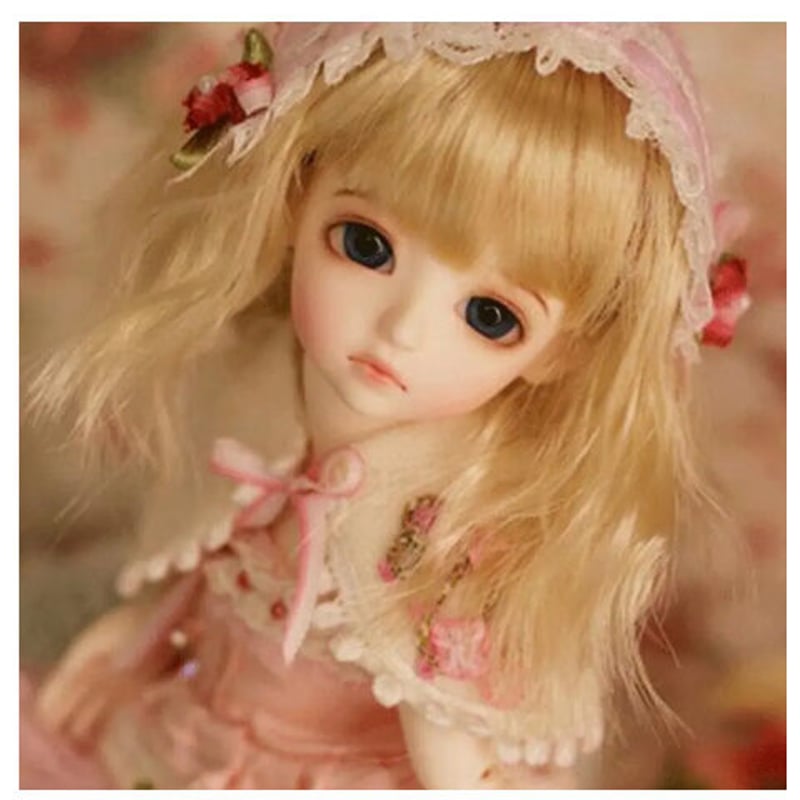 球体関節人形 本体+眼球+メイクアップ済 BJD カスタムドール 美 球体関節人形 本体+眼球+メイクアップ済 BJD カスタムドール 美